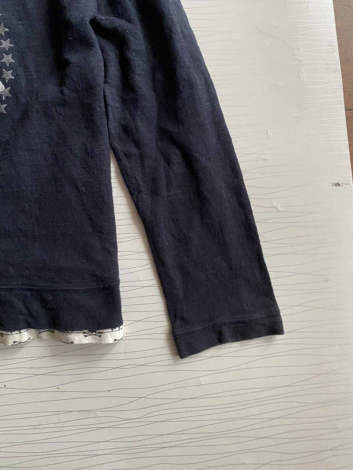 Hysteric Glamour × Undercover Japanese Skull Tartan Poem Longsleeve Tee Shirt Size US M / EU 48-50 / 2 - 3 Thumbnail