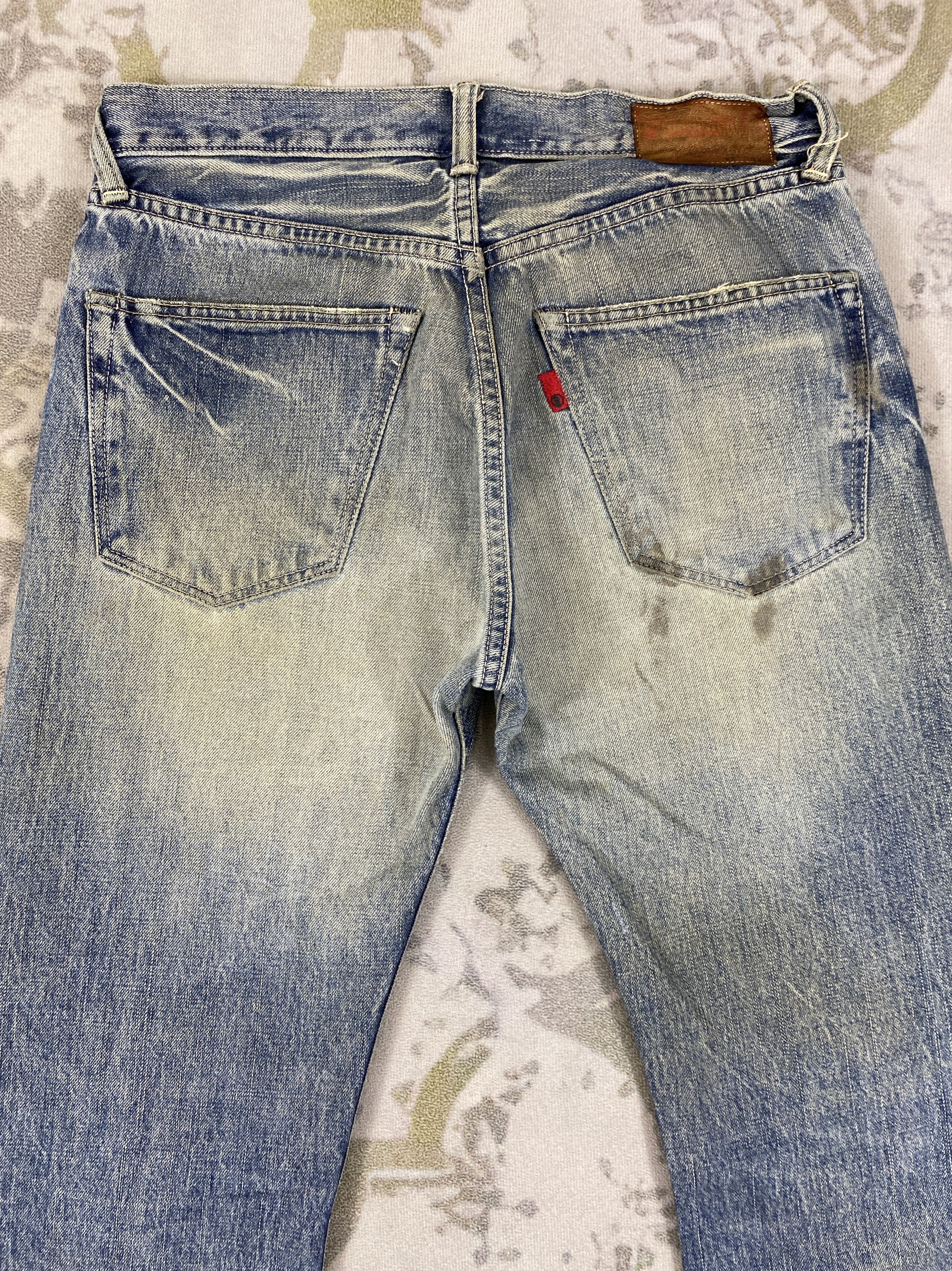 Japanese Brand Vintage Japanese Fob Factory Jeans 31x35 Denim- JN3528 Size US 31 - 4 Thumbnail