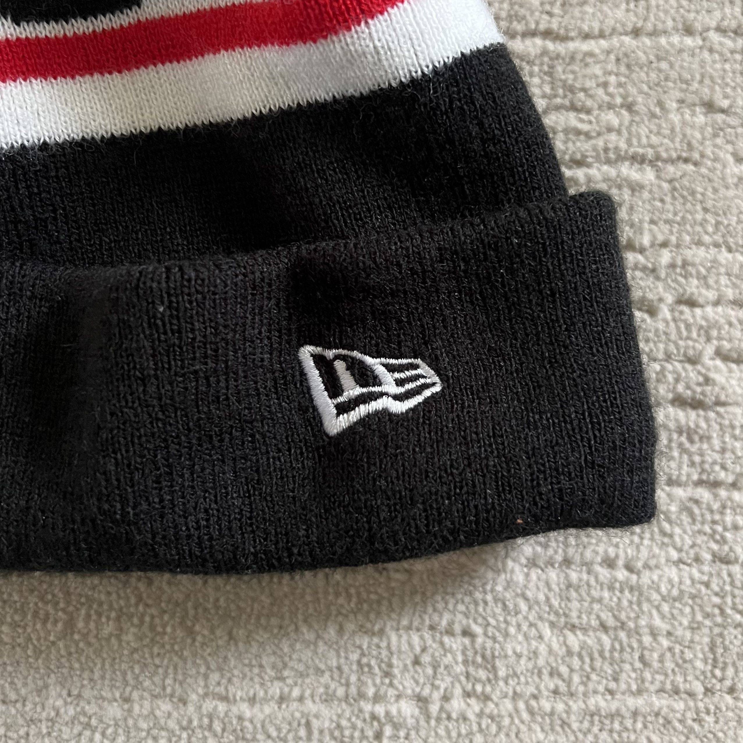 Mitchell & Ness × New Era Chicago Bulls Mitchell and Ness Pom Beanie Size ONE SIZE - 2 Thumbnail