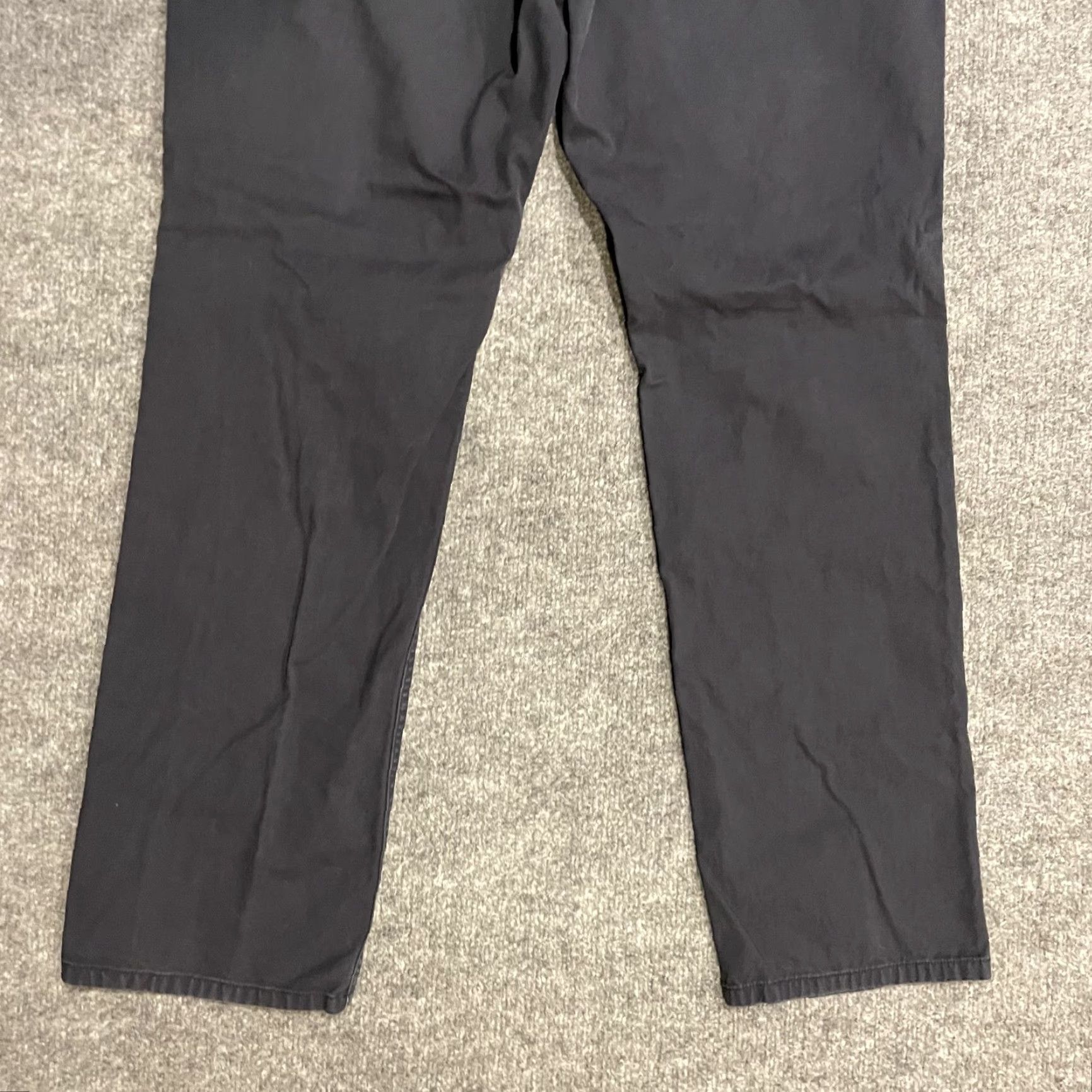 Bonobos BONOBOS Pants Chino Slim Straight Mens 36x32 Navy Blue 100% Cotton Flat Front Pockets Front Zip Size US 36 / EU 52 - 6 Thumbnail