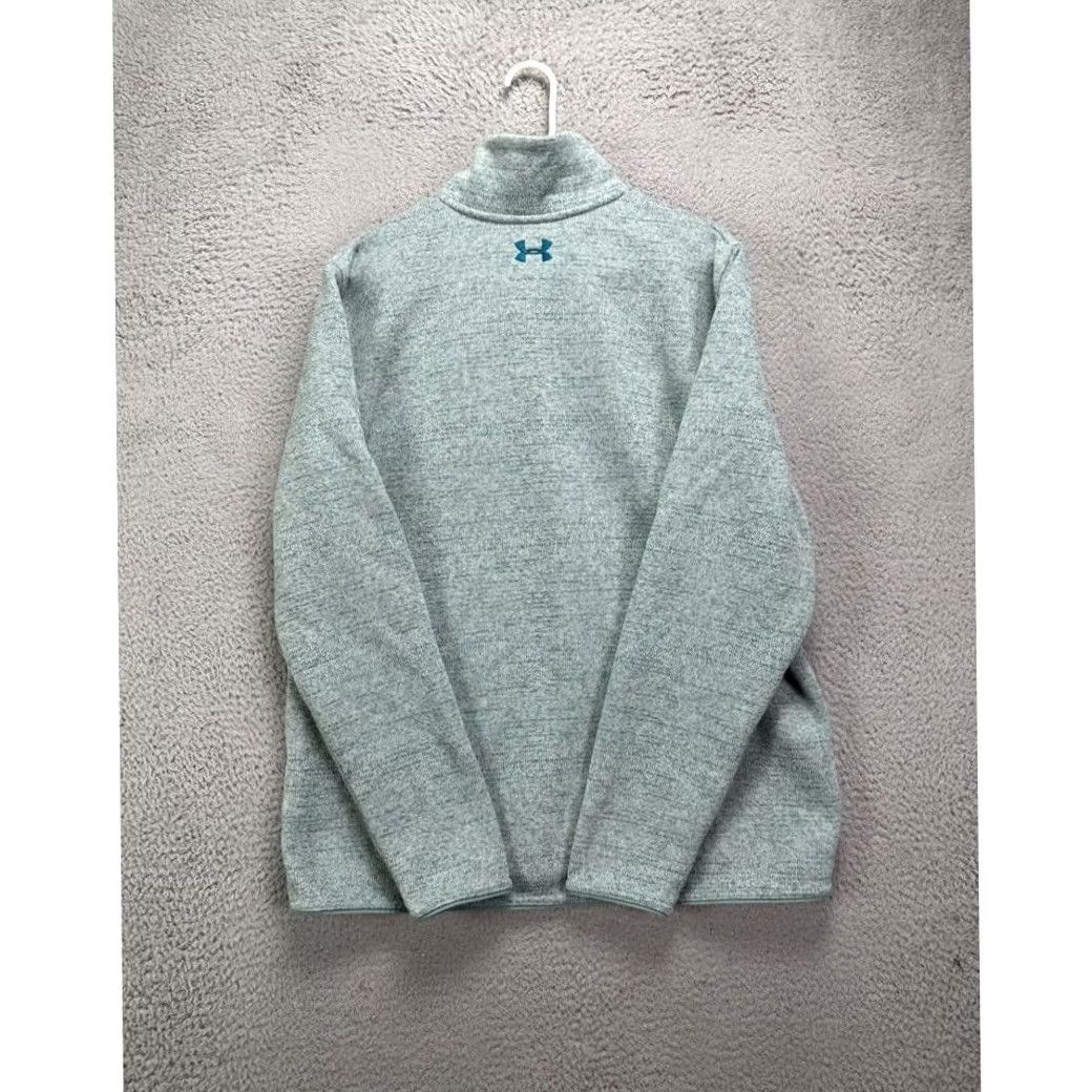 Under Armour Under Armour Sweater Pullover Long Sleeve Green Men L Logo Size US L / EU 52-54 / 3 - 3 Thumbnail
