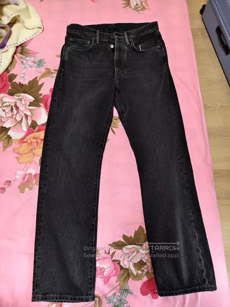 Acne Studios Acne Studios Black straight-leg pants Size US 28 / EU 44 - 1 Thumbnail