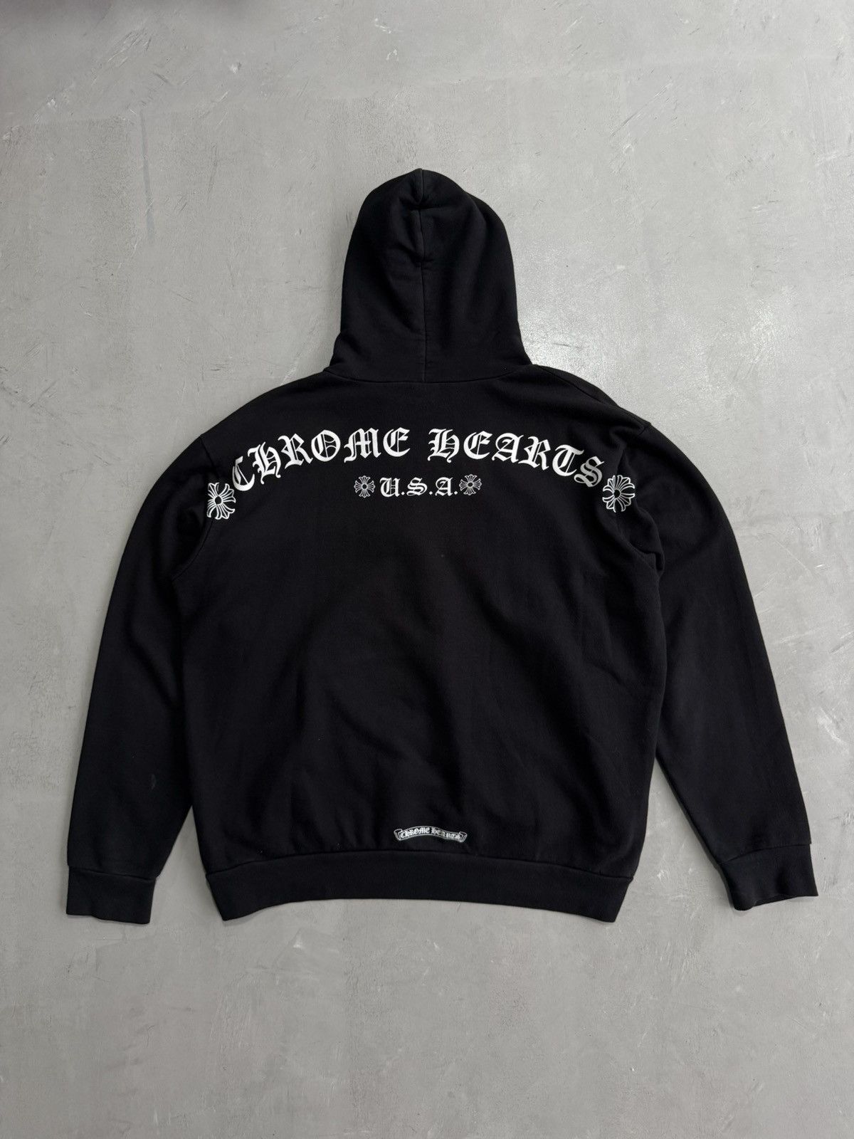 Chrome Hearts Chrome Hearts - Banner Logo Hoodie Size US XXL / EU 58 / 5 - 1 Thumbnail