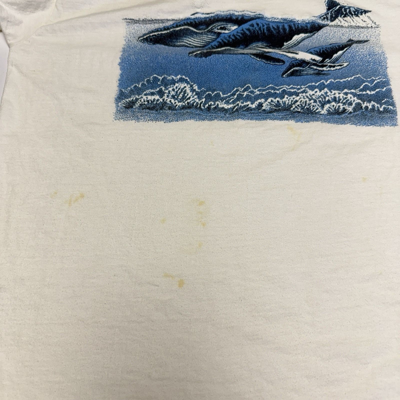 Vintage Vintage Whale Watch Maui Hawaii T Shirt White 90s Size US XL / EU 56 / 4 - 5 Thumbnail