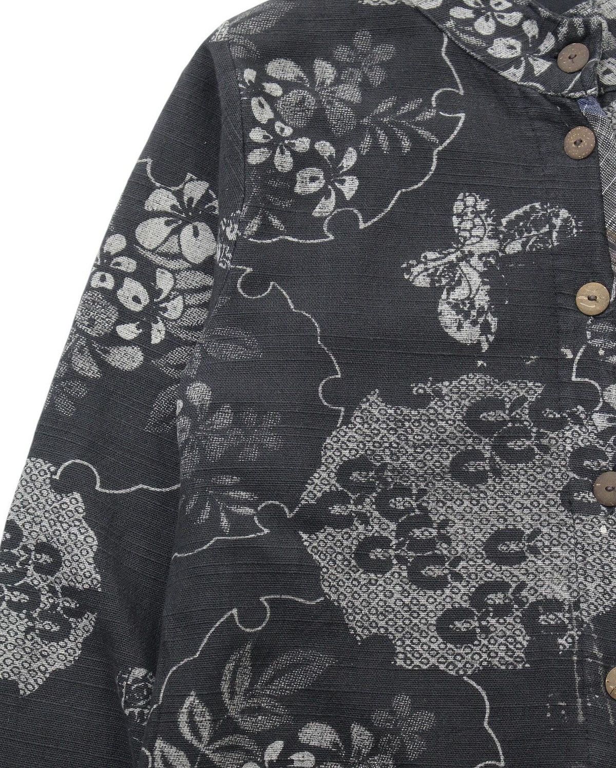 Vintage 2000S ETHNIC LABELS JAPANESE FOLK JACQUARD COAT Size US M / EU 48-50 / 2 - 4 Thumbnail