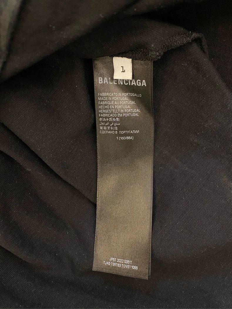 Balenciaga Balenciaga Mud dyed Sanskrit long sleeves made of old styl Size US S / EU 44-46 / 1 - 7 Thumbnail