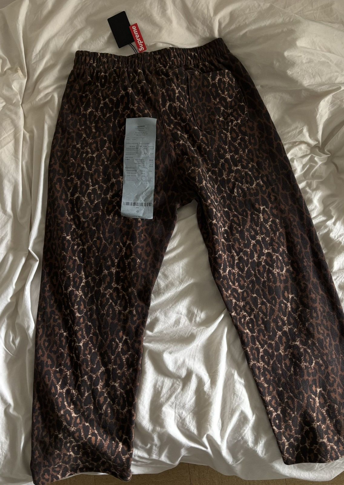 Number (N)ine × Supreme Number (n)ine Supreme sweat pant fw25 Size US 36 / EU 52 - 2 Thumbnail
