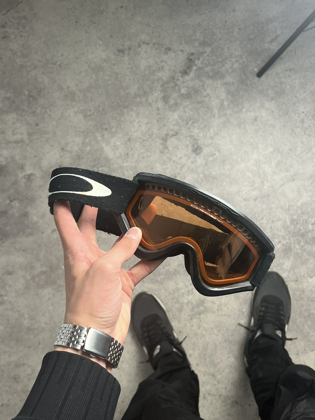 Oakley × Streetwear × Vintage Vintage Oakley Sunglasses Grey