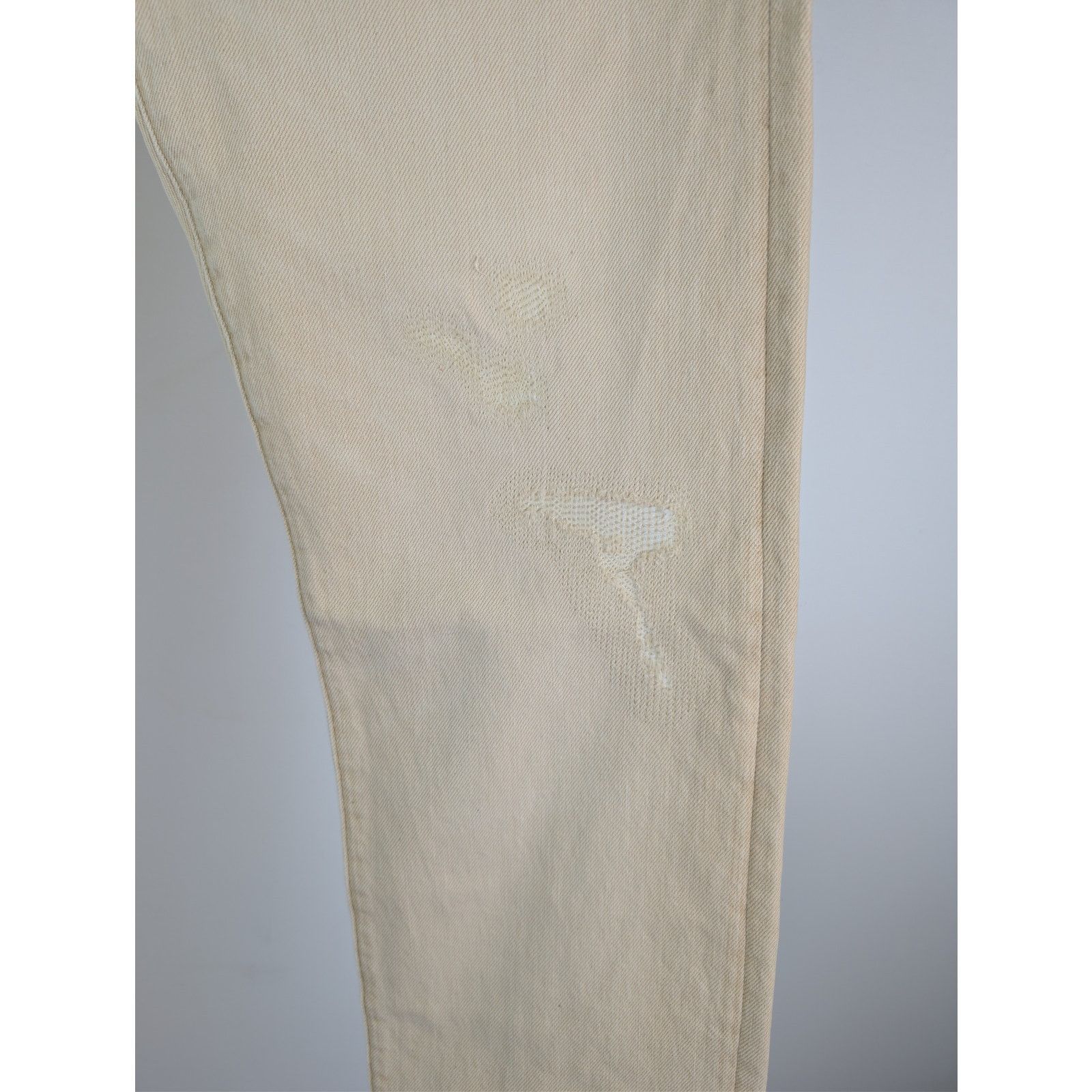 Tom Ford o1rshd1 Slim Denim Jeans in Beige Size US 31 - 9 Thumbnail
