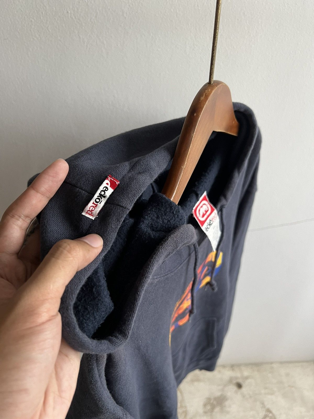 Ecko Unltd. × Vintage Y2k Ecko Red Boxy Hoodie like Lil Yachty Size US M / EU 48-50 / 2 - 5 Thumbnail