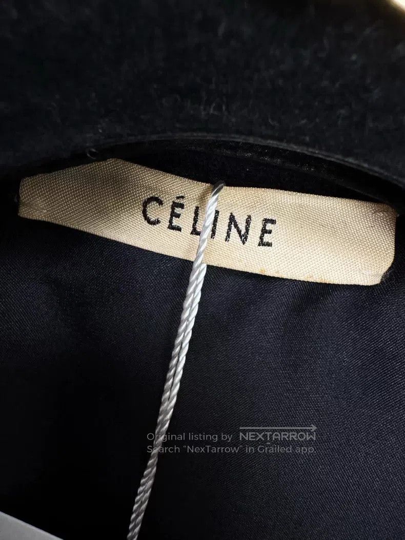 Celine CELINE Wool cashmere coat Size XS / US 0-2 / IT 36-38 - 2 Thumbnail