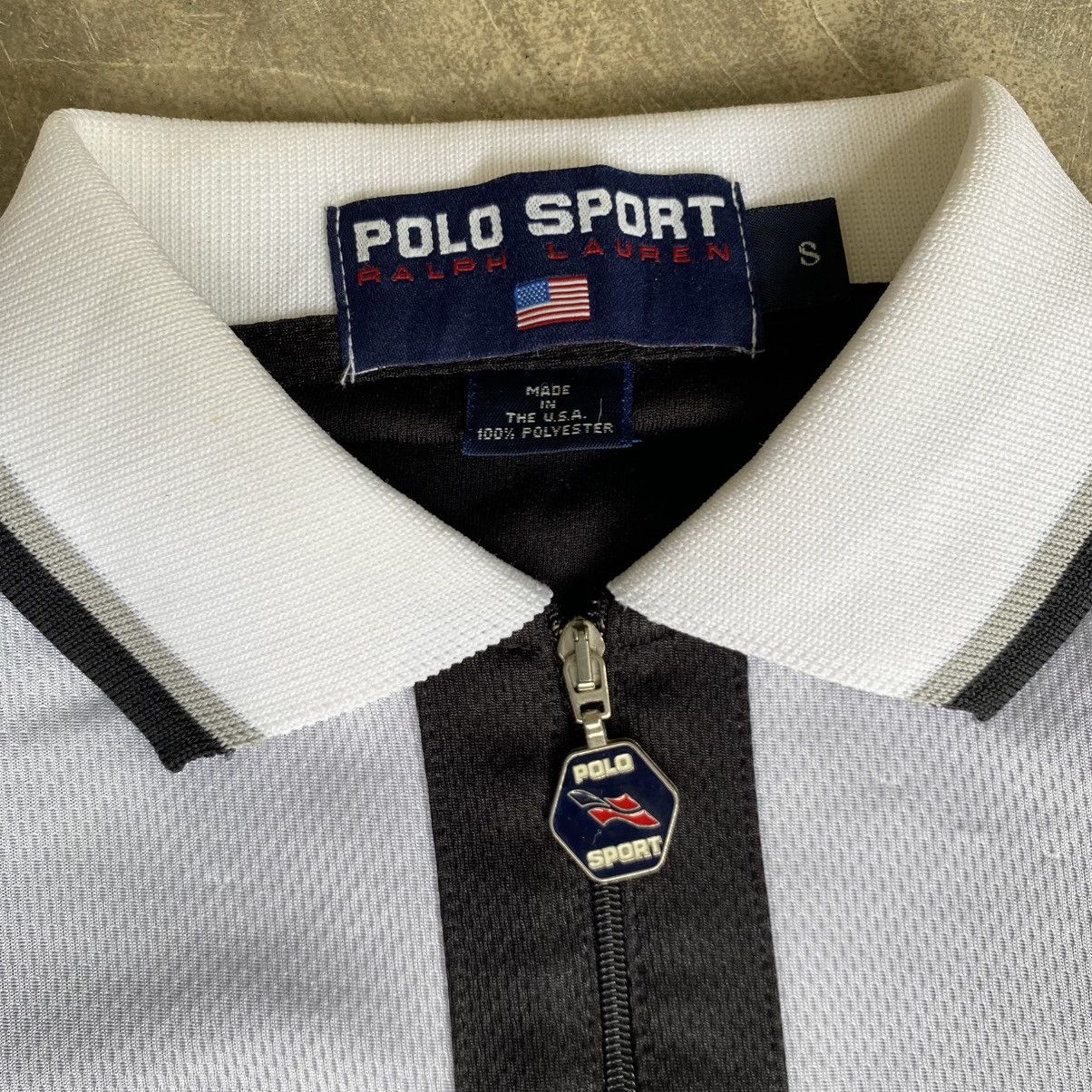 Polo Ralph Lauren Vintage Polo Sport Polos Half Zip Long Sleeve Shirt Size US M / EU 48-50 / 2 - 3 Thumbnail