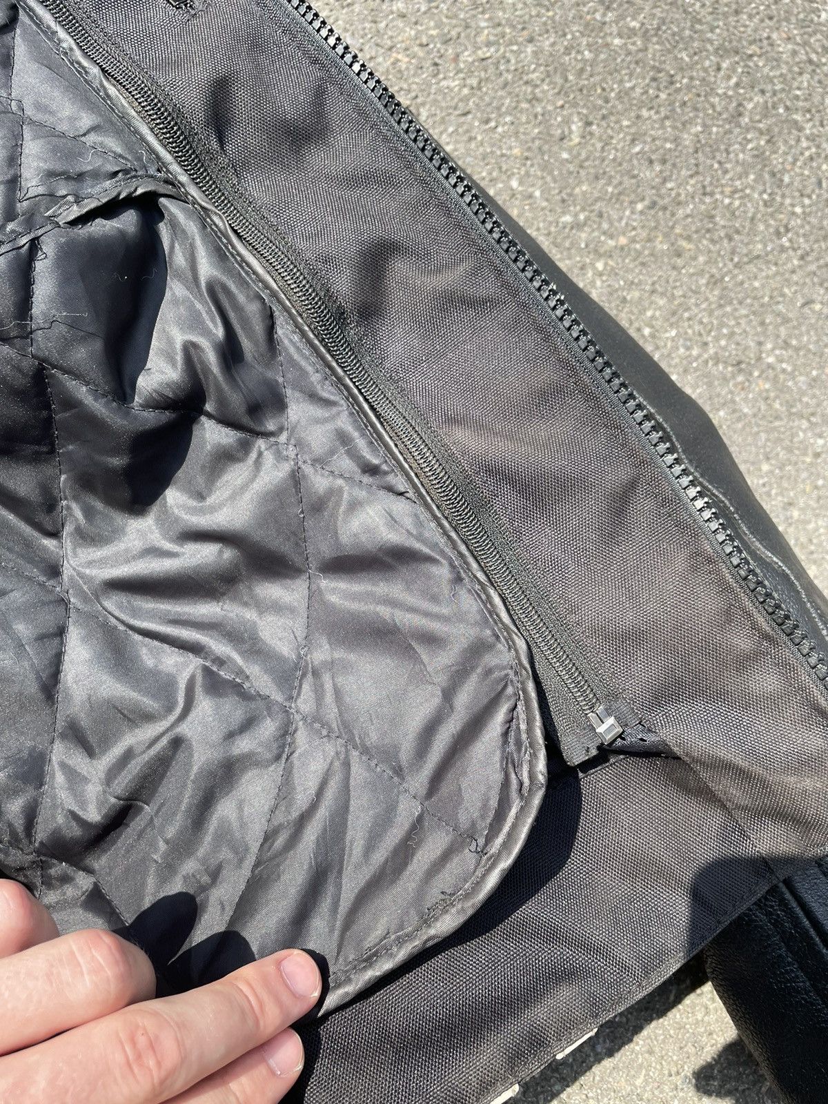 Genuine Leather × Vintage Vintage Genuine Leather Motorcycle Sport Racing Biker Jacket Size US XXL / EU 58 / 5 - 10 Thumbnail