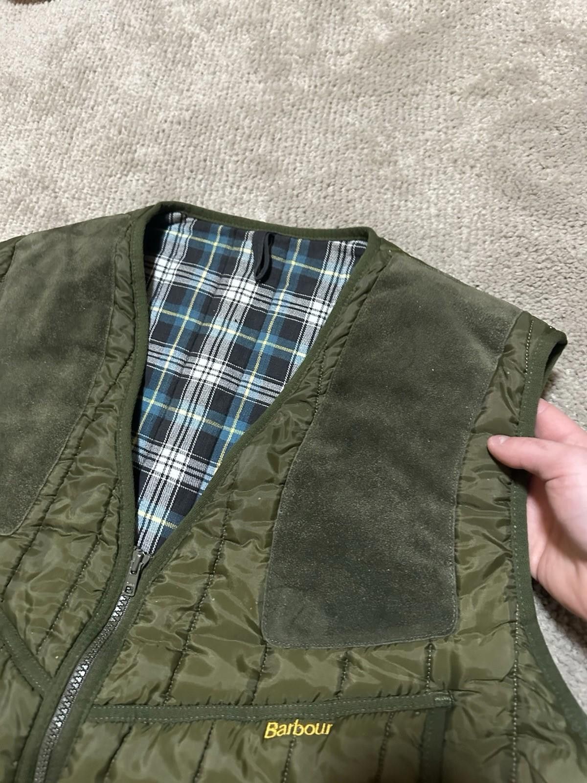 Barbour Vintage Barbour hunting waistcoat XL OLIVE GREEN Size US XL / EU 56 / 4 - 5 Thumbnail