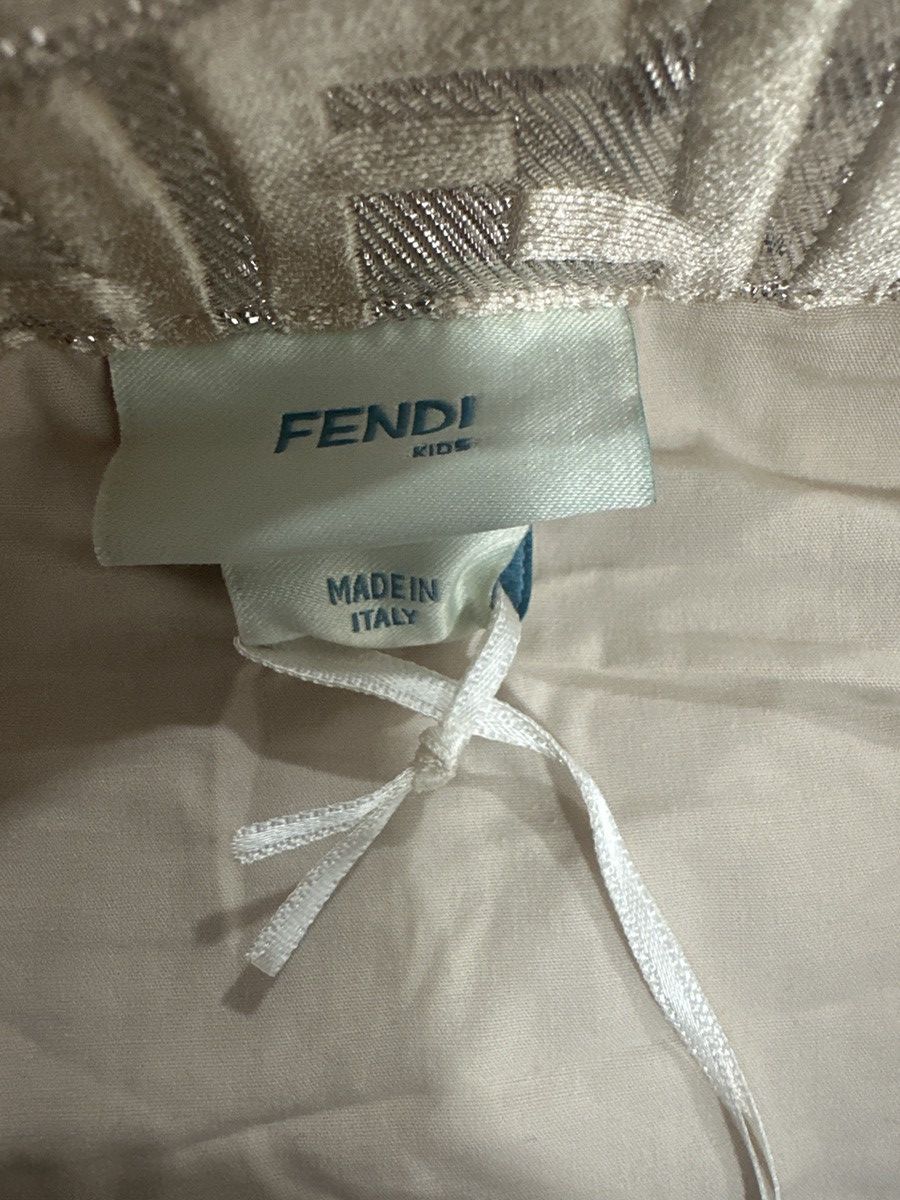 Fendi Fendi Kids Logo Brocade Pocket Detailed Skirt Size 24" / US 00 / IT 34 - 5 Thumbnail