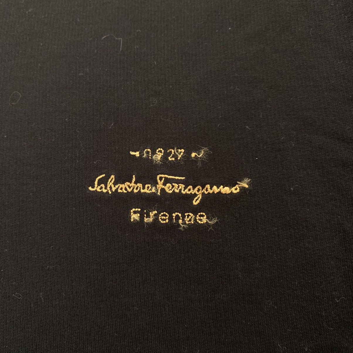 Japanese Brand × Salvatore Ferragamo Vintage Salvatore Ferragamo Polo Shirt Size US L / EU 52-54 / 3 - 3 Thumbnail