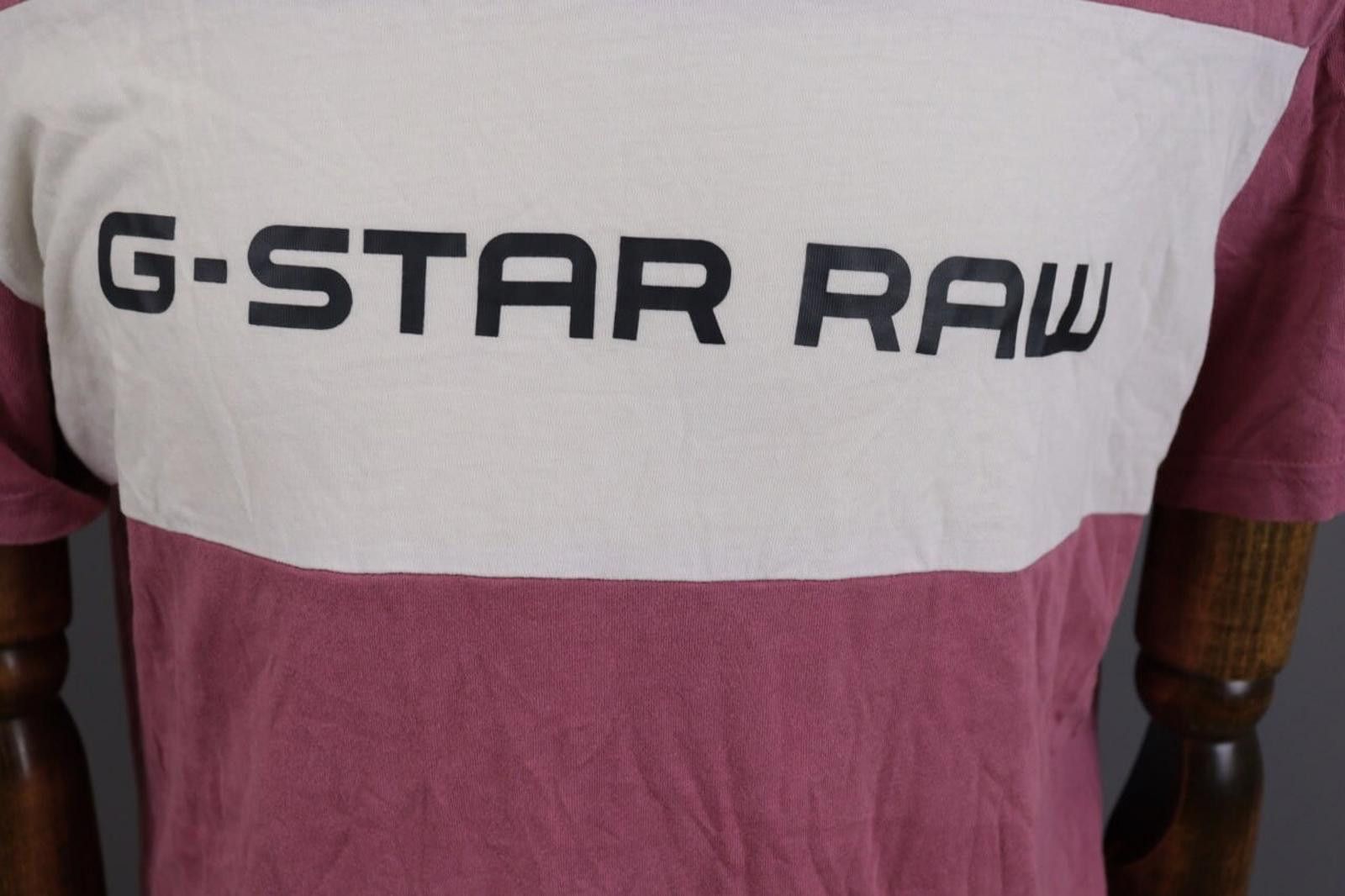 G-Star G-Star Purple Short Sleeve Big Logp T-Shirt Size L Size US L / EU 52-54 / 3 - 5 Thumbnail