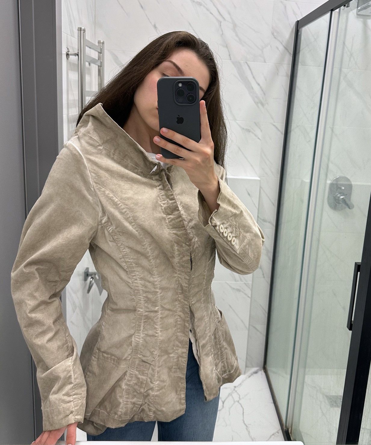 RUNDHOLZ Jacket Asymmetrical Transformer Coat Blazer DIP