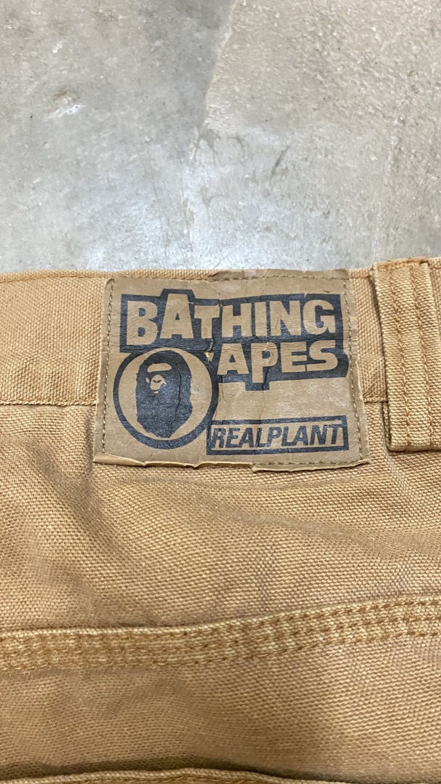 Bape × Vintage 🔥 Rare 🔥 Vintage BAPE Carpenters Pants For Winter Wear Size US 34 / EU 50 - 4 Thumbnail