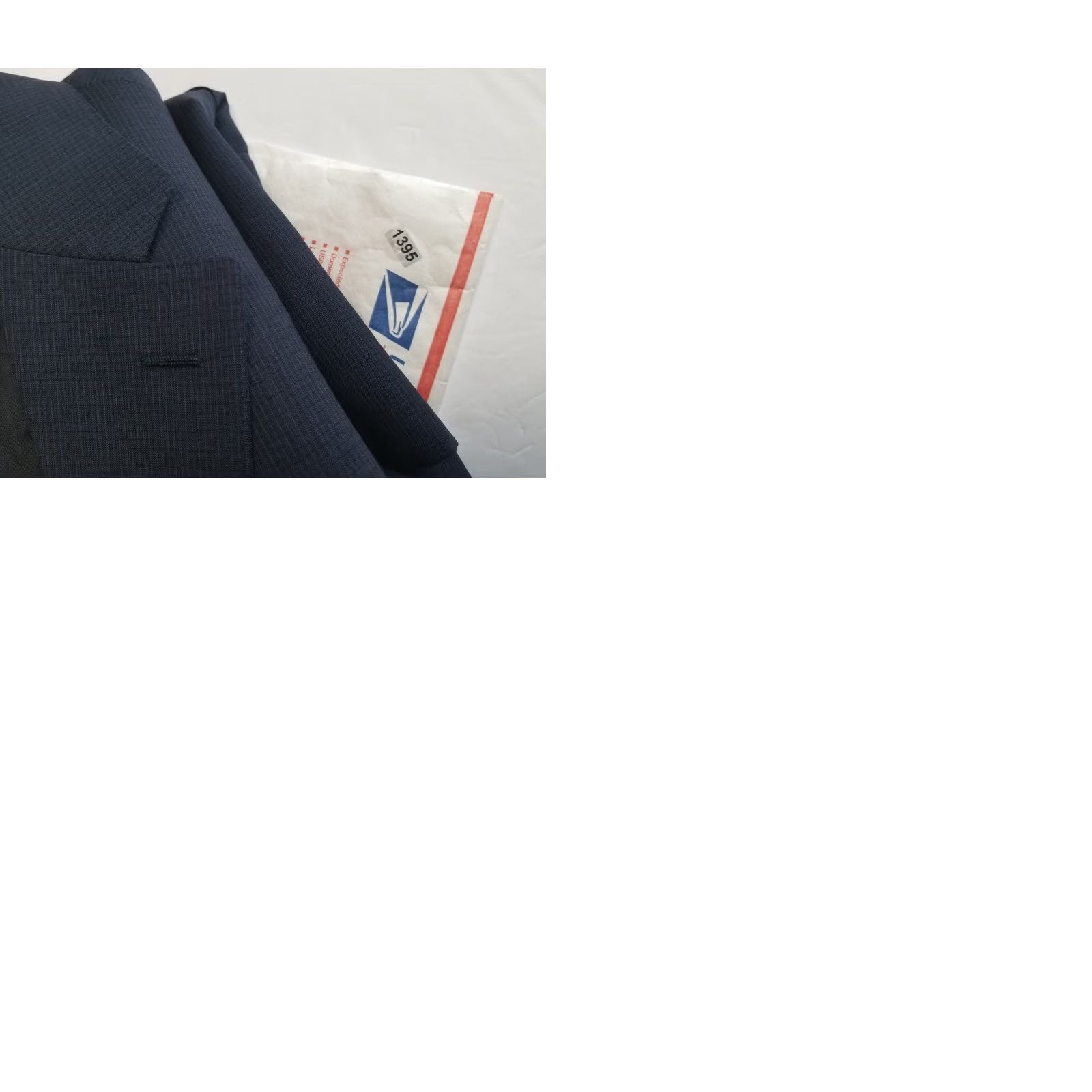 Canali Canali Blazer Single-Breasted Two-Button 54R Wool Blue Made In Italy Jacket Coat Suit Mens Size 54R - 9 Thumbnail