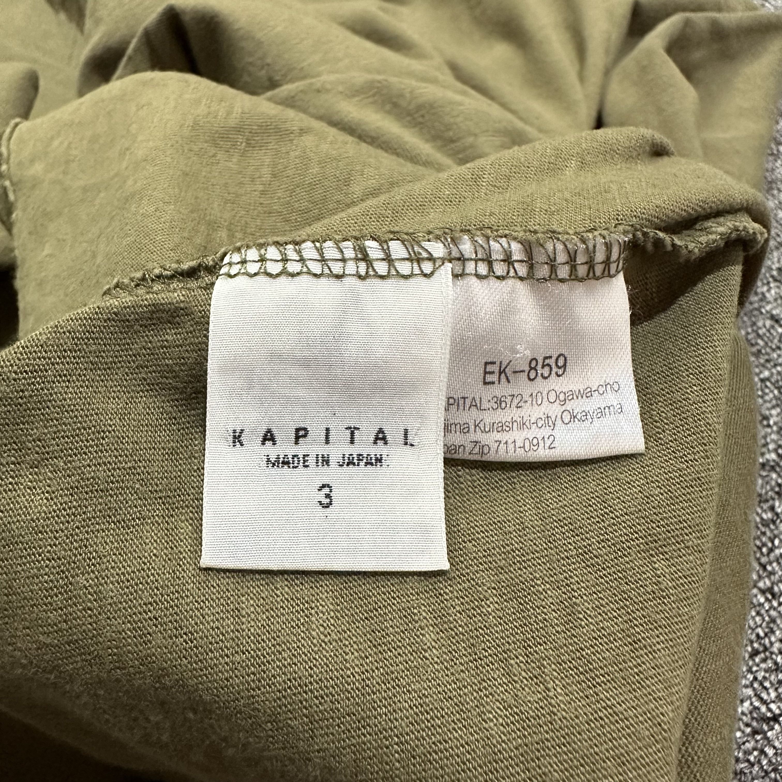 Kapital Kapital Smiley Longsleeve Size US L / EU 52-54 / 3 - 6 Thumbnail