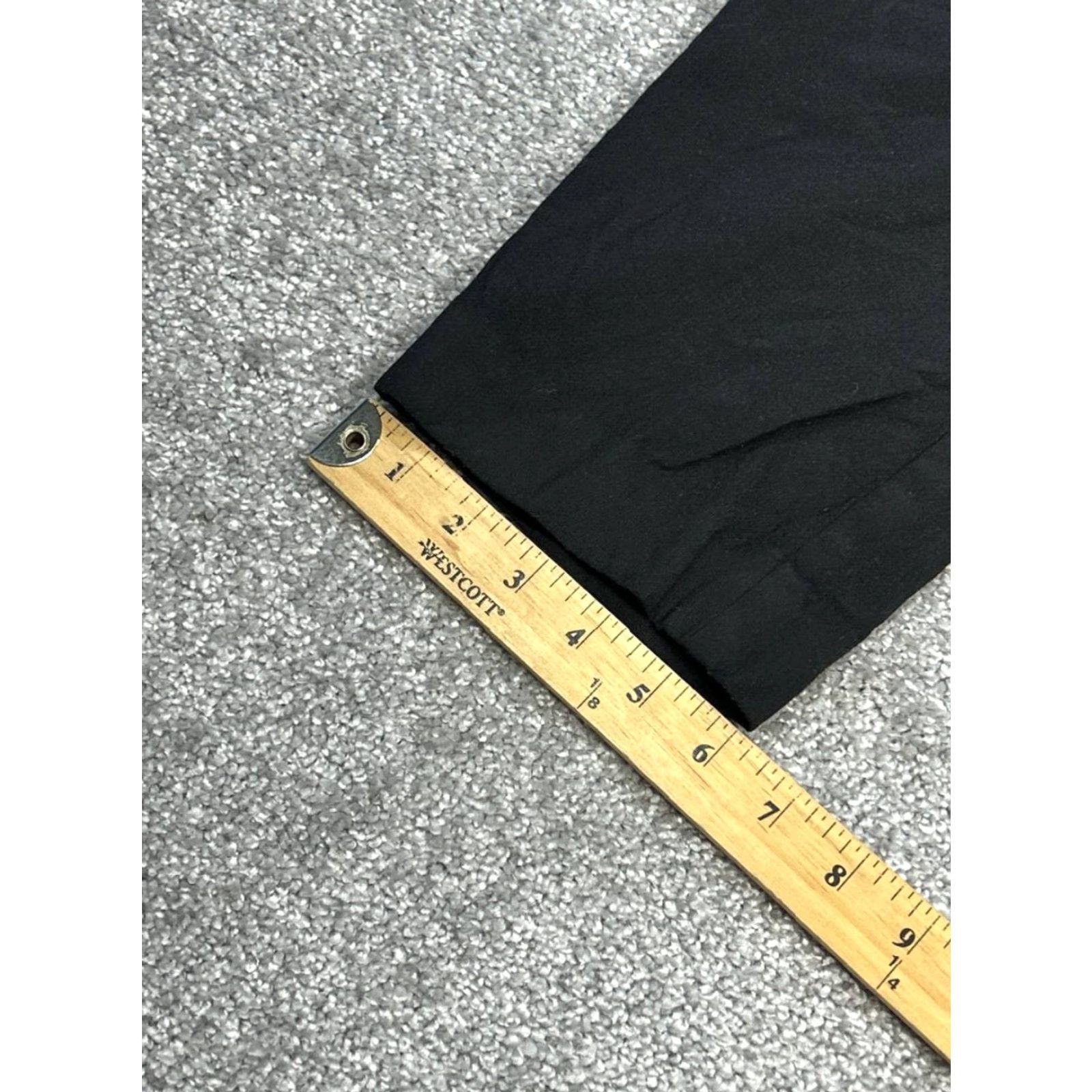 Theory Theory Treeca Dress Pants Womens 8 Black Crop Slim Fit Mid Rise Oxford Formal Size 30" / US 8 / IT 44 - 6 Thumbnail