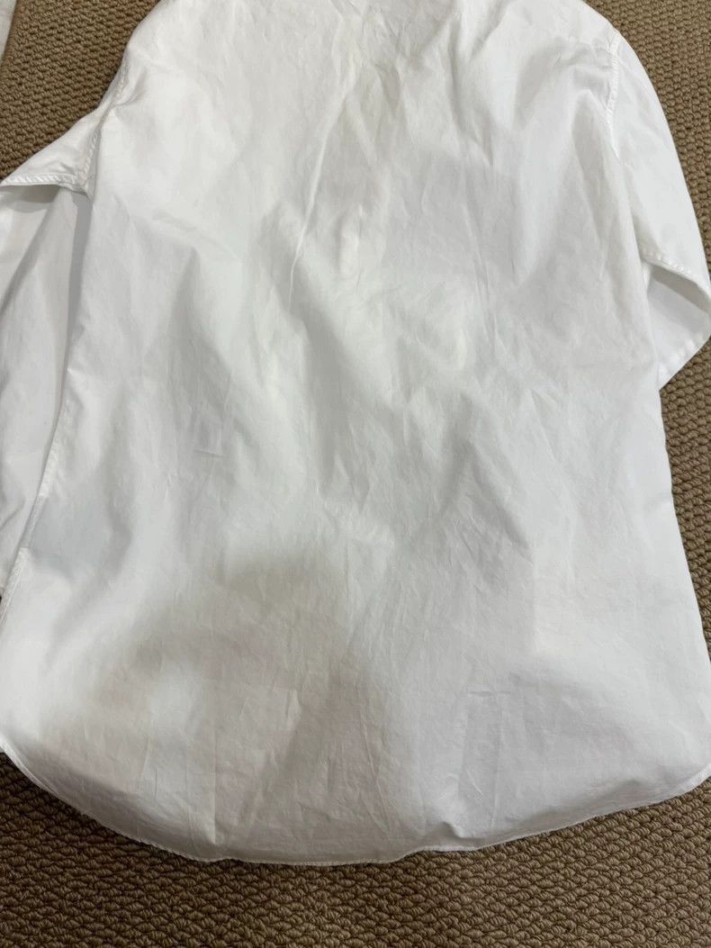 Dior Dior Dior White Long Sleeve Cotton Shirt-2507 Size US M / EU 48-50 / 2 - 6 Thumbnail