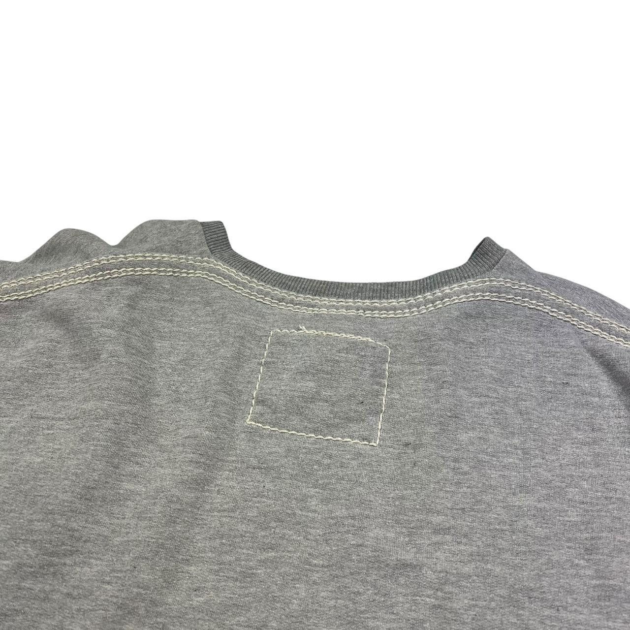 True Religion True Religion Triple Contrast Big QT Stitch Sweatshirt - XXL Size US XXL / EU 58 / 5 - 3 Thumbnail