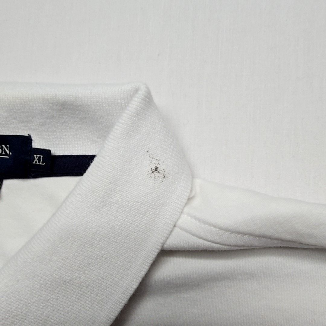 U.S. Polo Assn. U.S. Polo Assn. White Polo Shirt Embroidered Logo Classic XL Size US XL / EU 56 / 4 - 6 Thumbnail