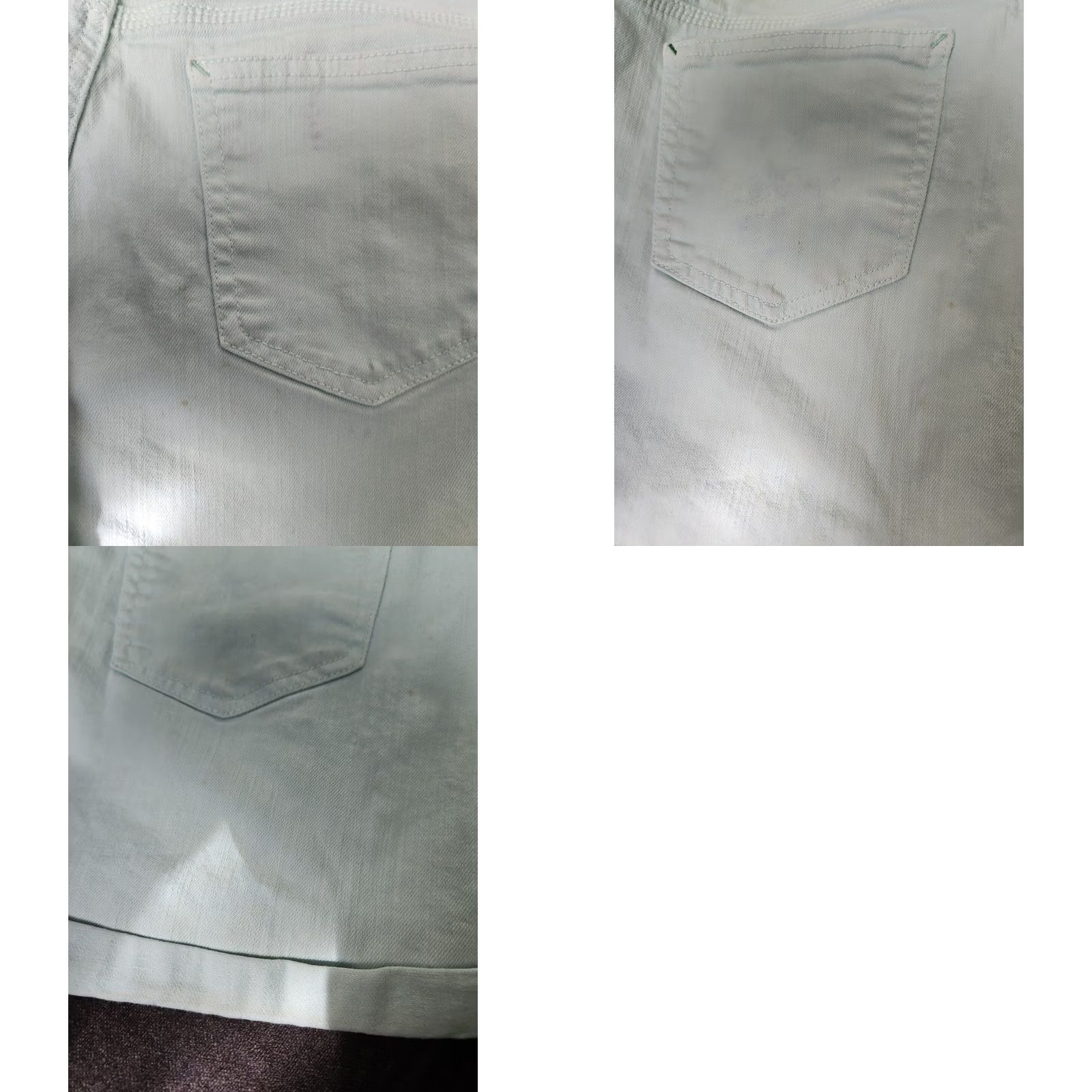 Tommy Hilfiger Tommy Hilfiger Denim Shorts Women's Mint 8 Cuffed Stretch 5-Pocket Casual Preppy Size 30" / US 8 / IT 44 - 8 Thumbnail