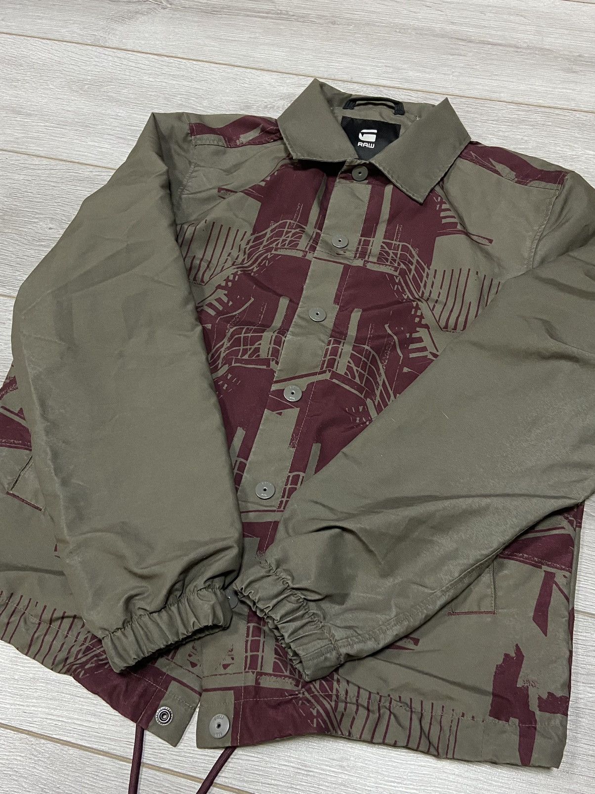 G-Star G star raw stairs avant-garde over print coach jacket Size US S / EU 44-46 / 1 - 5 Thumbnail