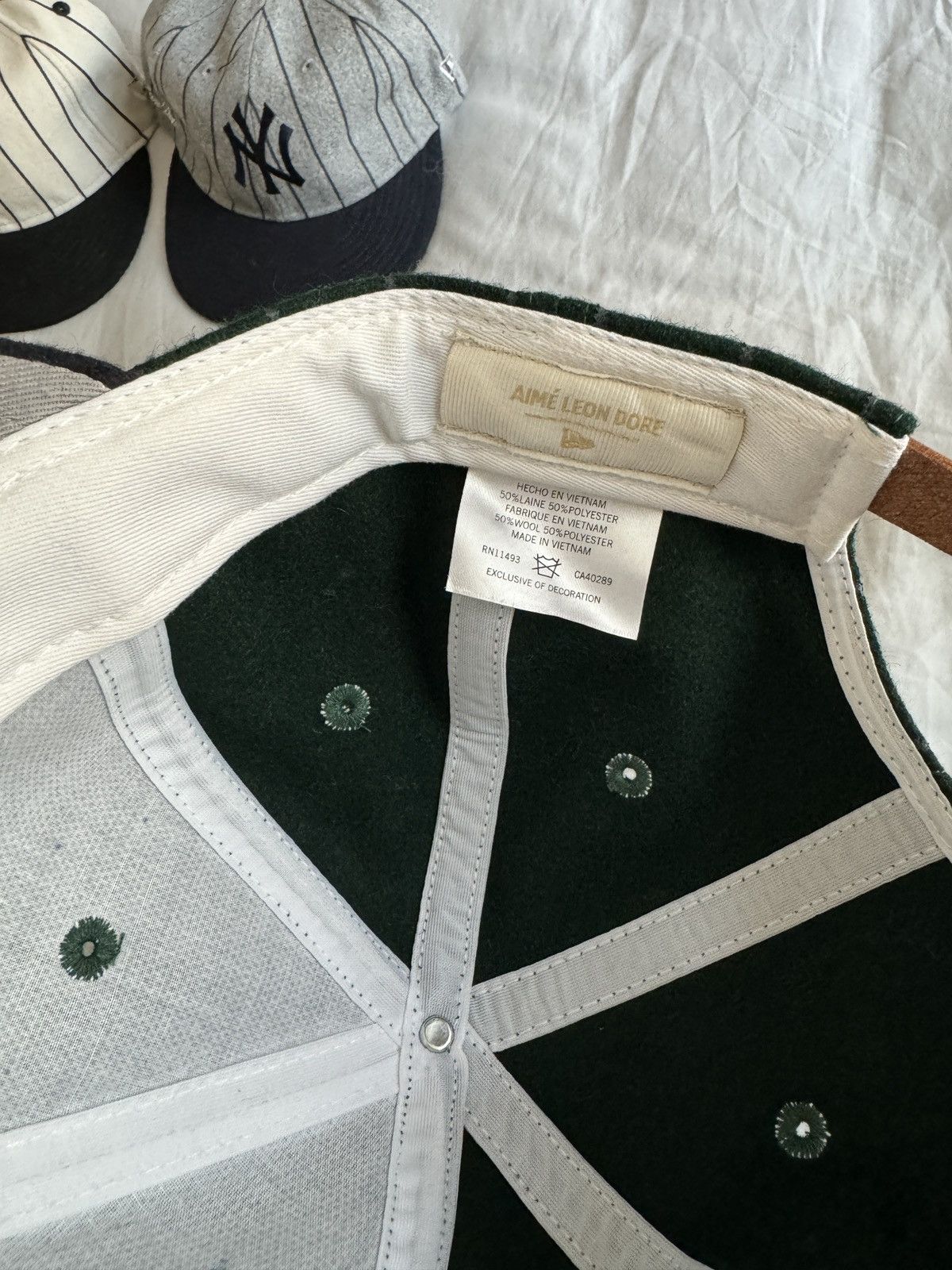 Aime Leon Dore × New Era ALD New Era wool snap back hat Green Size ONE SIZE - 2 Thumbnail