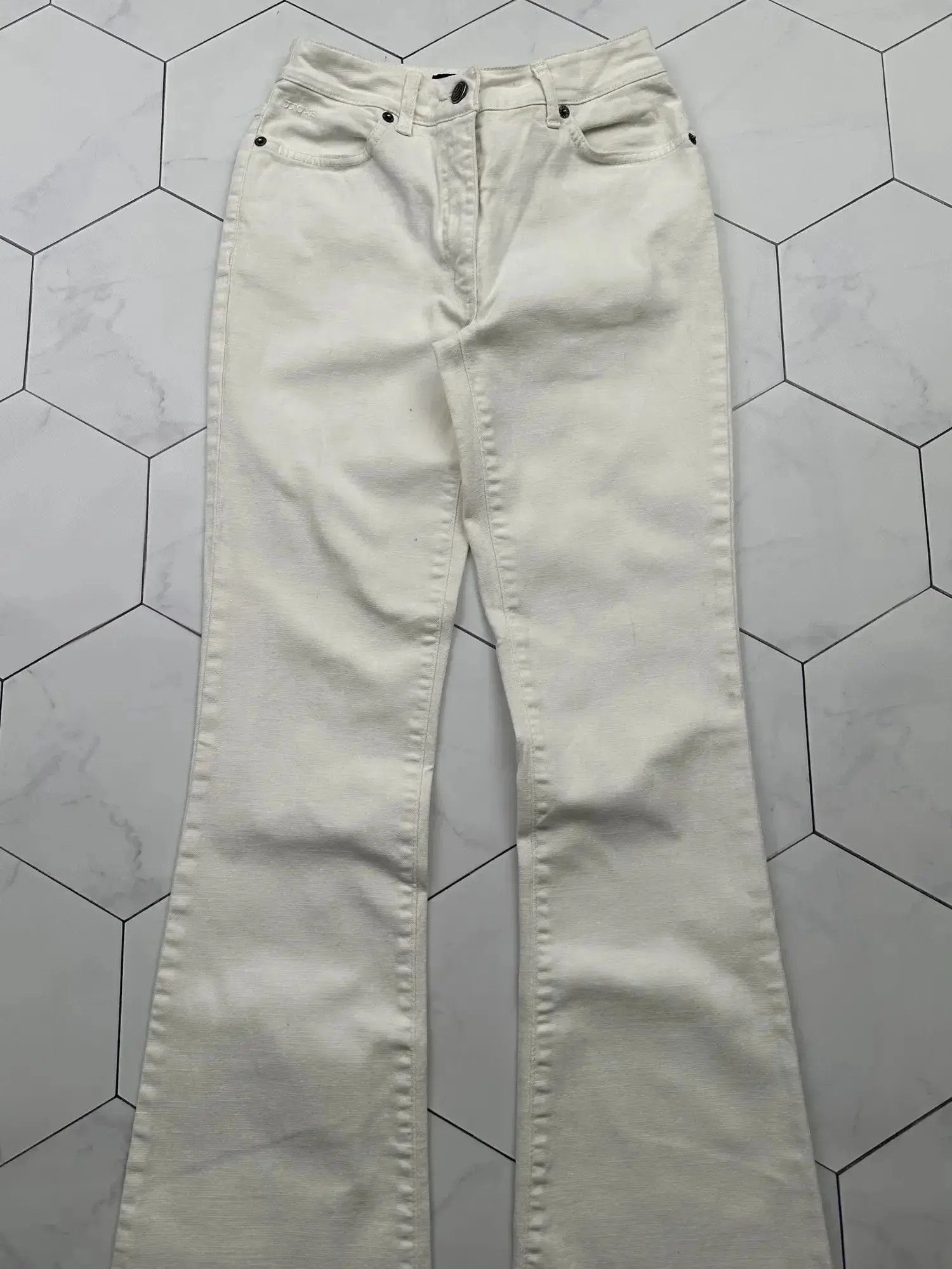 Japanese Brand Vintage Flare Jeans (B600)E2 Size 25" / US 0 / IT 36 - 2 Thumbnail
