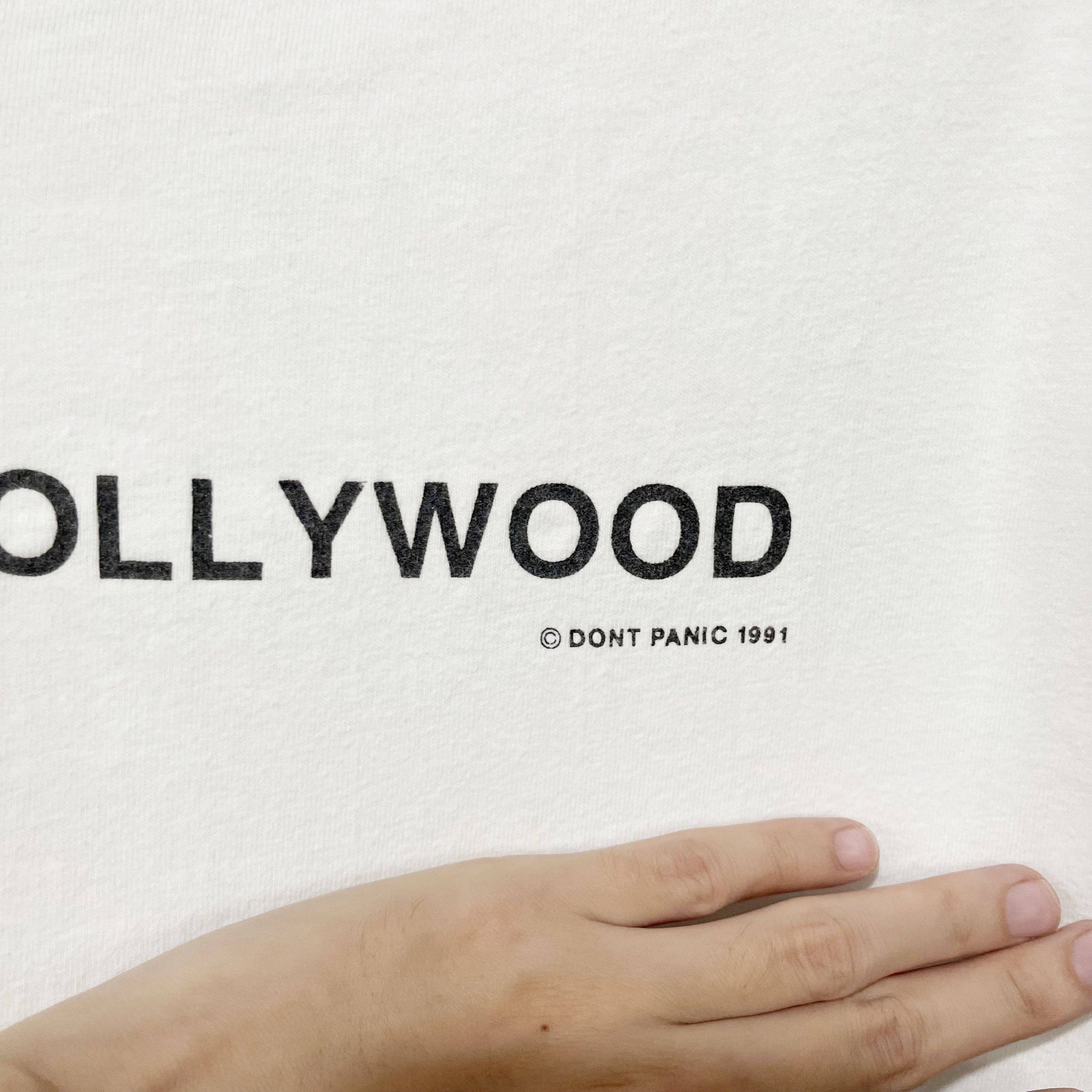 Vintage Vintage 1991 West Hollywood T-Shirt Size US L / EU 52-54 / 3 - 3 Thumbnail