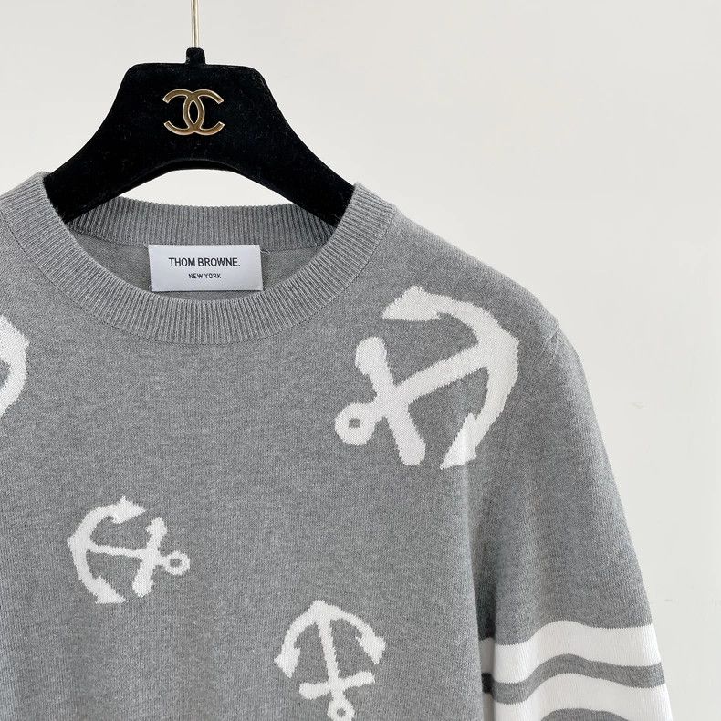 Thom Browne Thom Browne Ship anchor knit jackets Size XS / US 0-2 / IT 36-38 - 3 Thumbnail