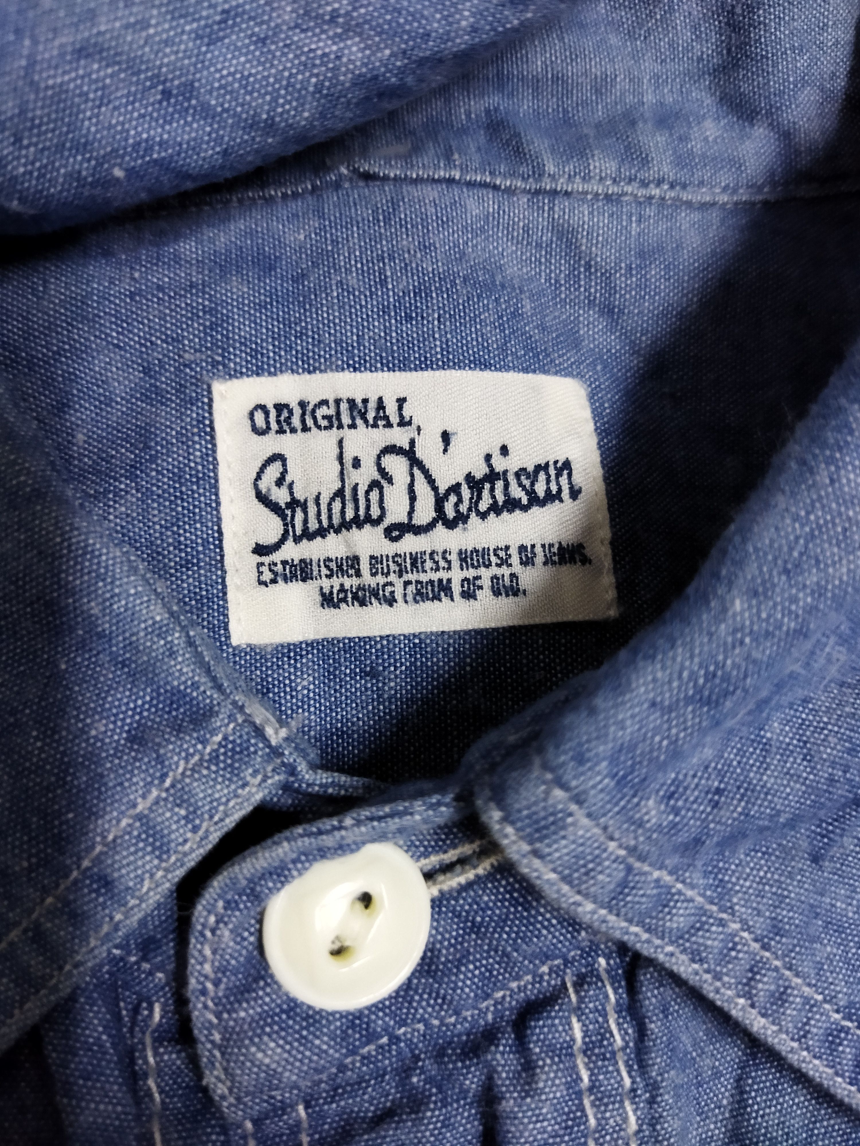 Studio D'Artisan Studio D'Artisan Shirt Size US M / EU 48-50 / 2 - 4 Thumbnail