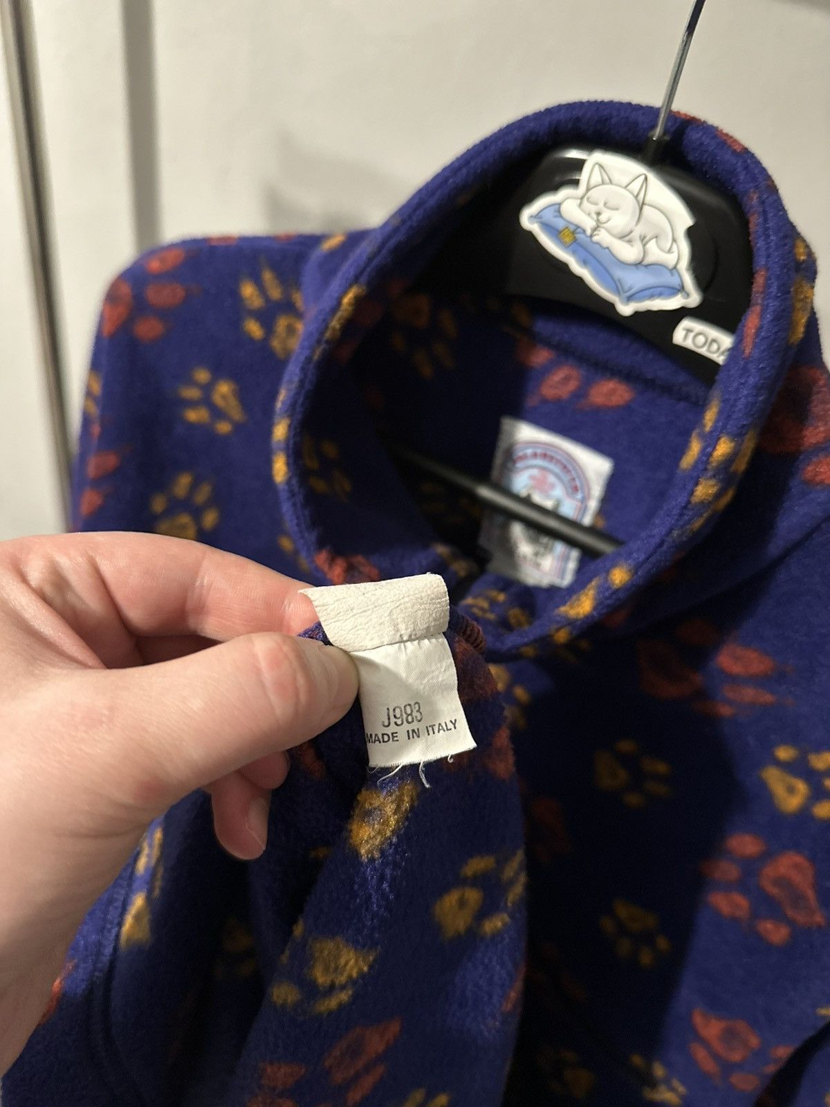 Jack Wolfskin Vintage Y2K Jack Wolfskin Monogram Fleece Size US M / EU 48-50 / 2 - 8 Thumbnail