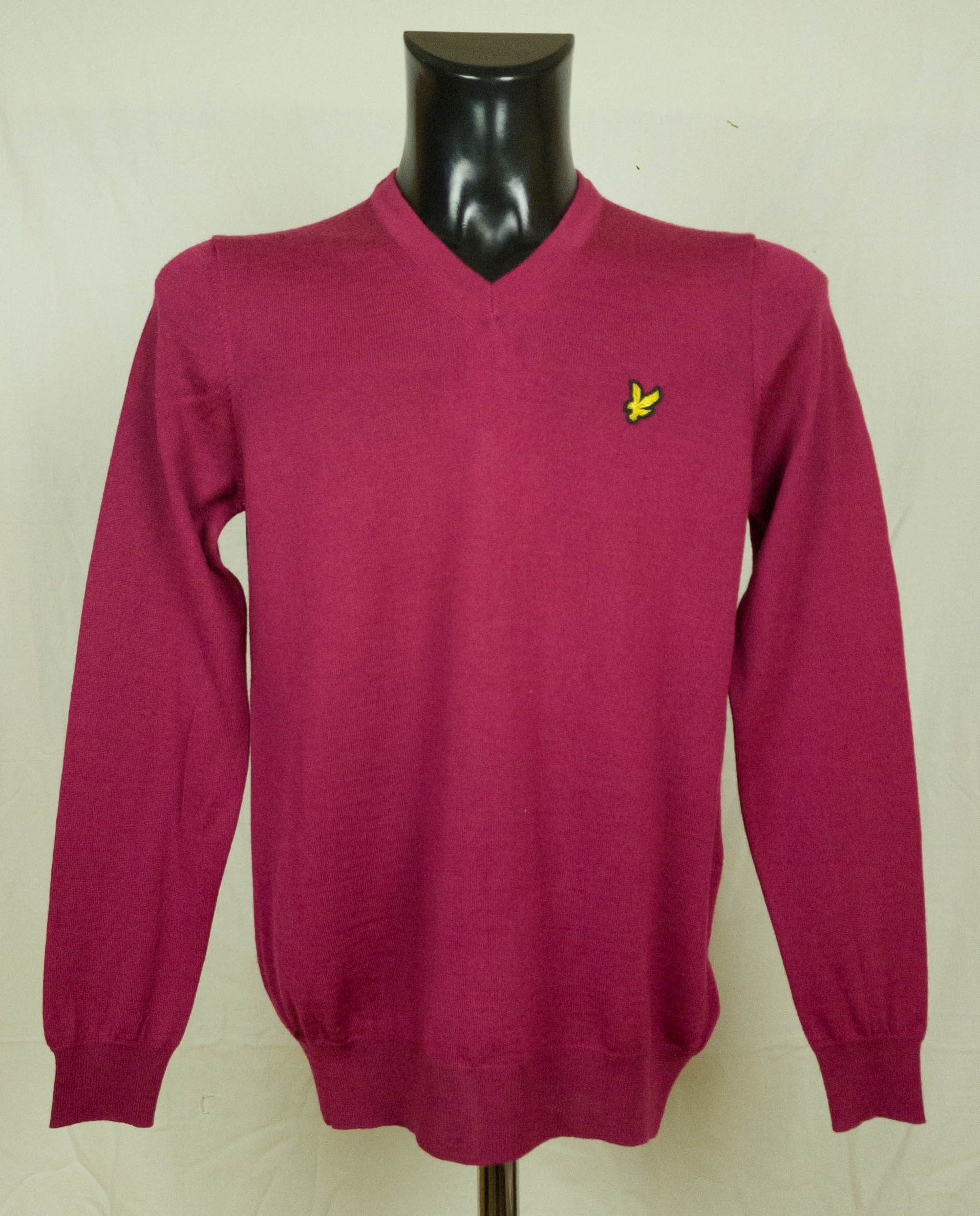 Lyle & Scott Lyle Scott mens jumper wool acrylic size S excl Size US S / EU 44-46 / 1 - 1 Thumbnail