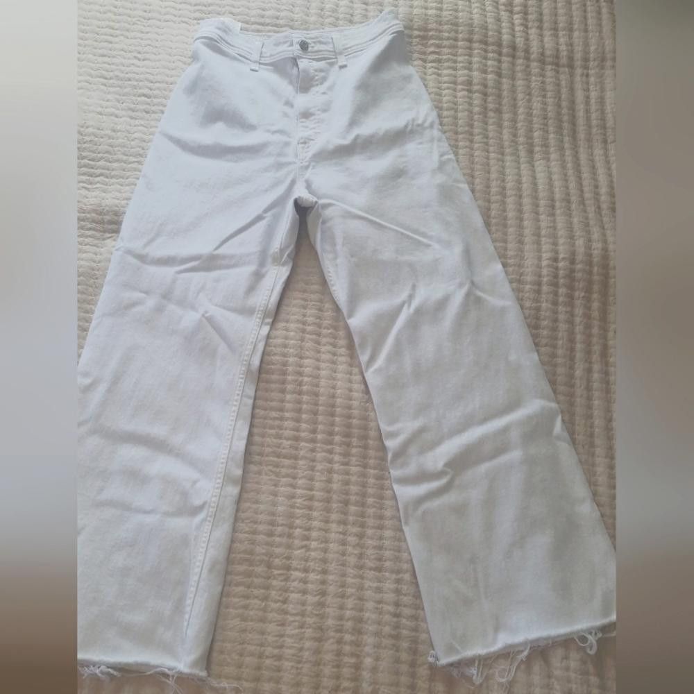 Designer Pistola White Jean's Size 26 Tall Size 26" / US 2 / IT 38 - 2 Thumbnail