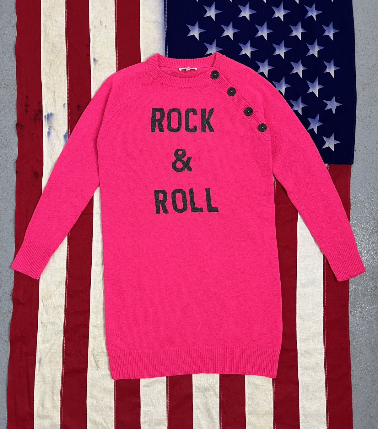 Zadig & Voltaire zadig & voltaire hot pink rock & roll pullover Size S / US 4 / IT 40 - 1 Thumbnail