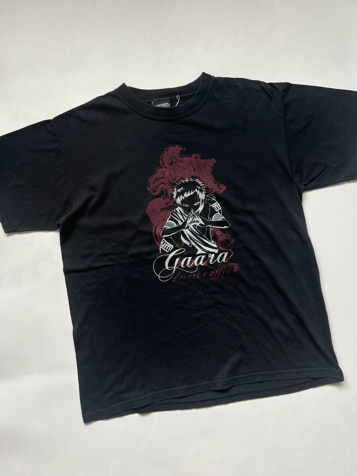 Anime × Vintage Vtg 2002 Gaara Dessert Coffin Naruto Anime Size US L / EU 52-54 / 3 - 4 Thumbnail