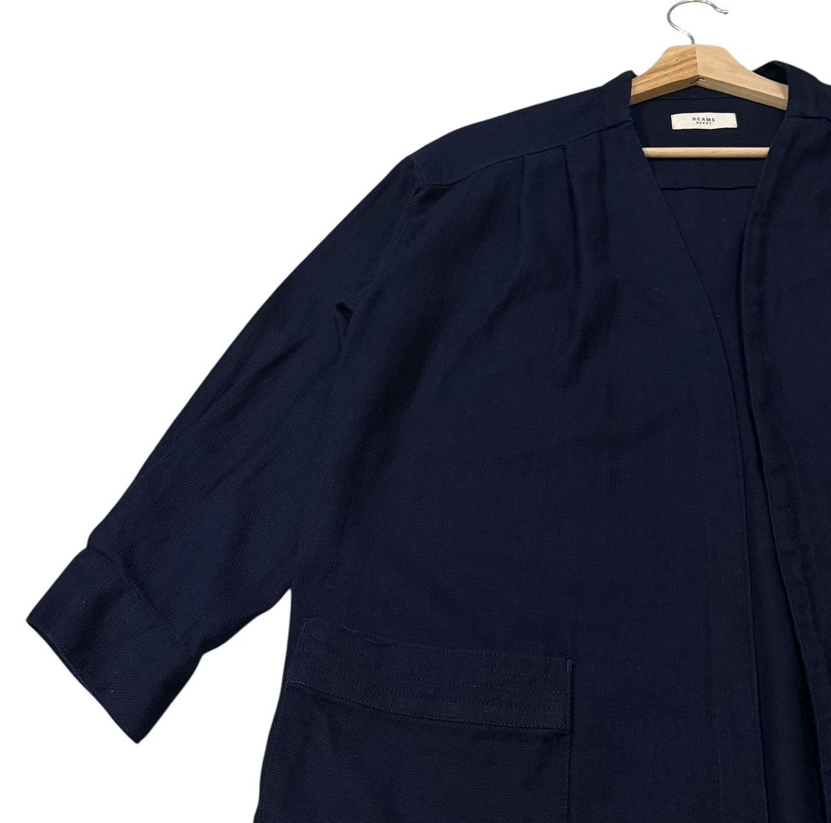 Beams Plus ‼️RARE‼️Vintage Beams Heart Buttonless Long Jacket Size US L / EU 52-54 / 3 - 6 Thumbnail