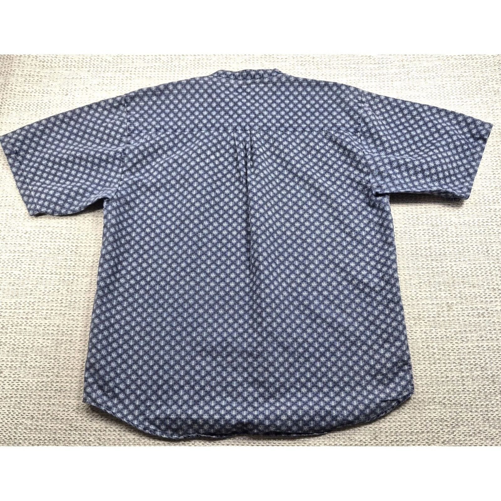 Vintage VINTAGE Bugle Boy Company Shirt Mens XL Geometric Short Sleeve Button Up 90s Size US XL / EU 56 / 4 - 6 Thumbnail