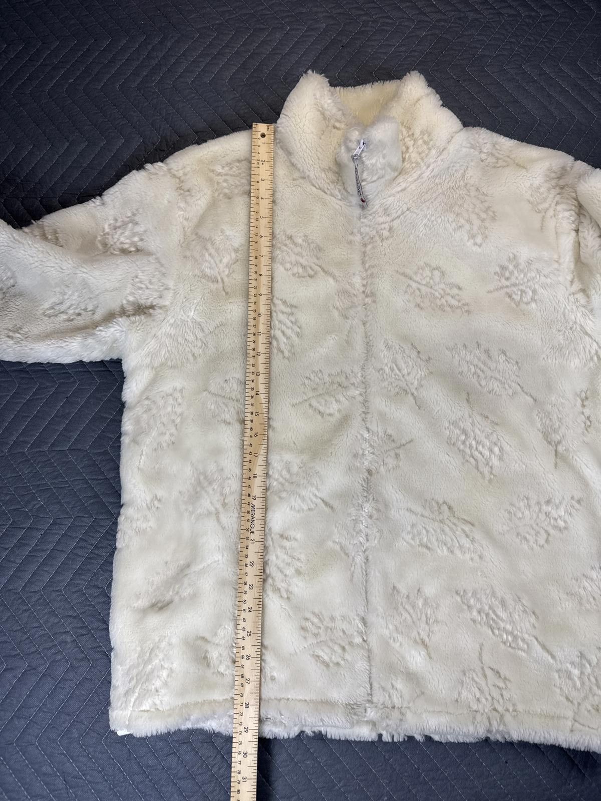 Other Vintage Fleece Zip Up Jacket Leaf Print Women’s XL Size XL / US 12-14 / IT 48-50 - 5 Thumbnail