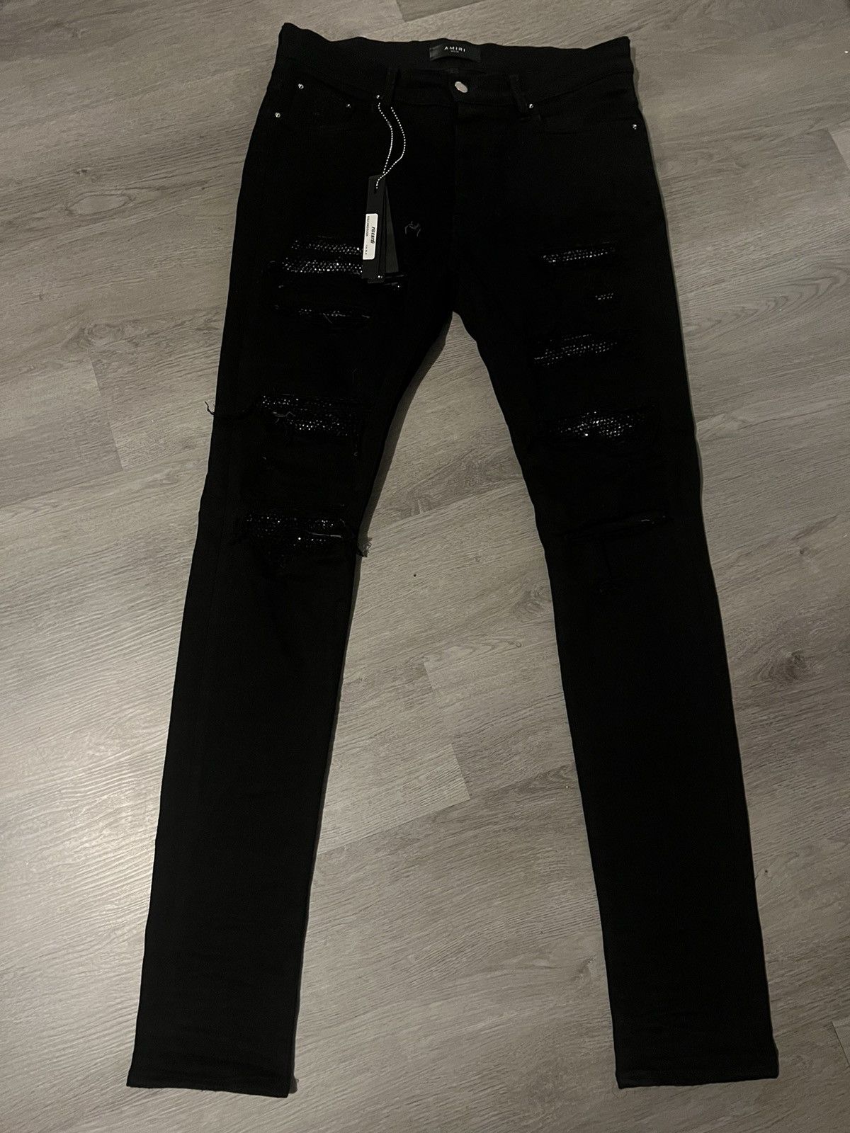crystal thrasher amiri jeans