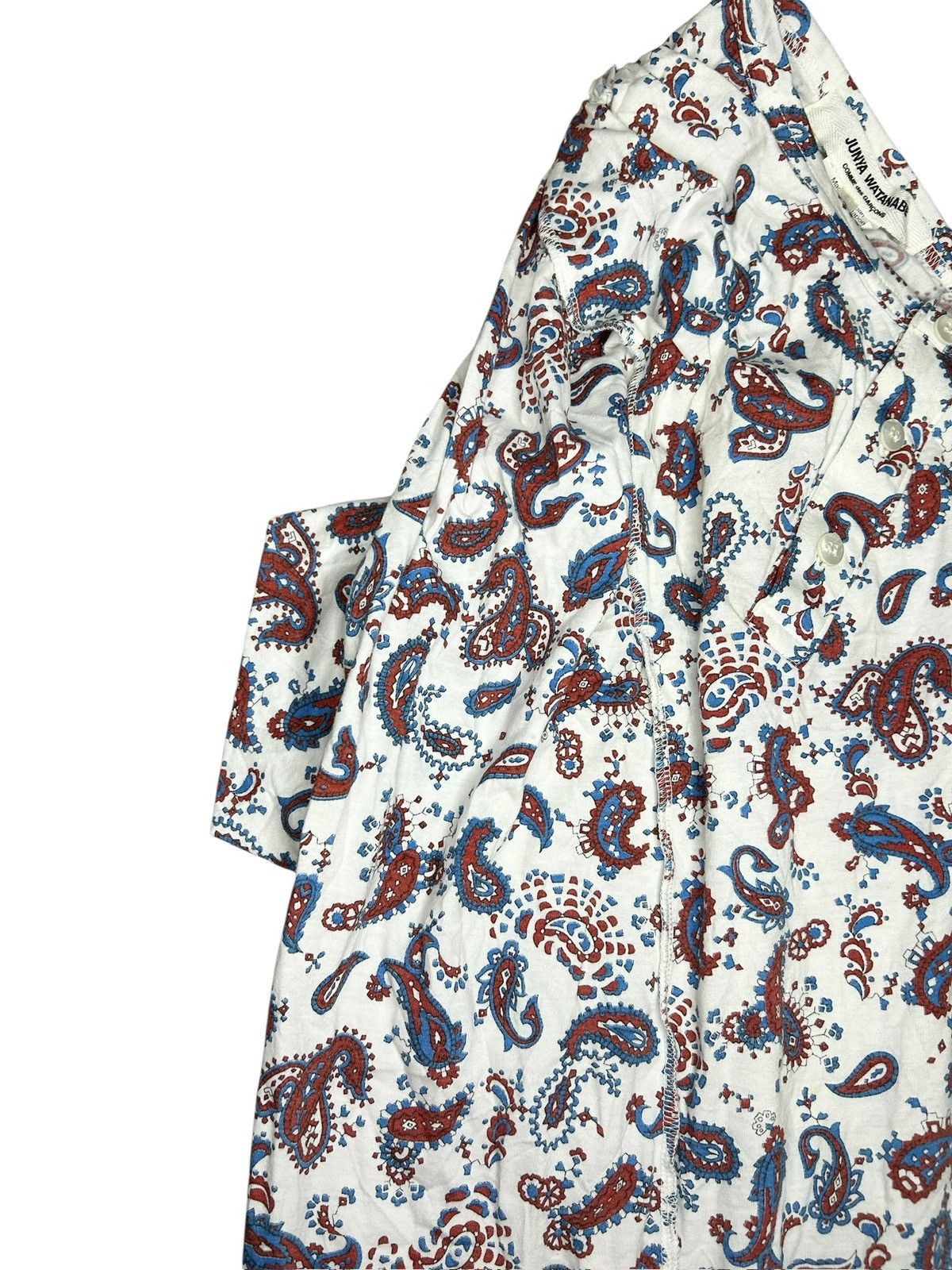 Junya Watanabe S/S 08 Asymmetric Paisley Top Size S / US 4 / IT 40 - 4 Thumbnail