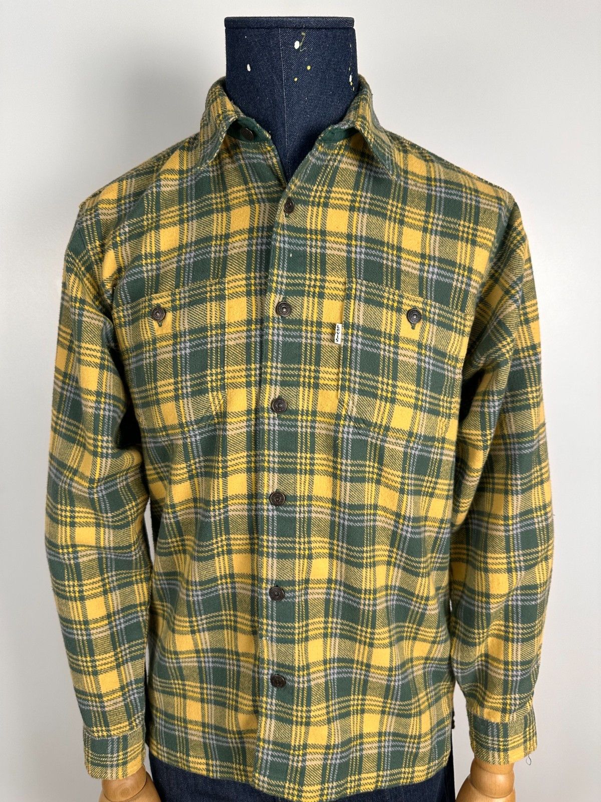 Levi's Levi's Shirt Plaid Button Down Flannel Long Sleeve Vintage S Size US S / EU 44-46 / 1 - 1 Thumbnail