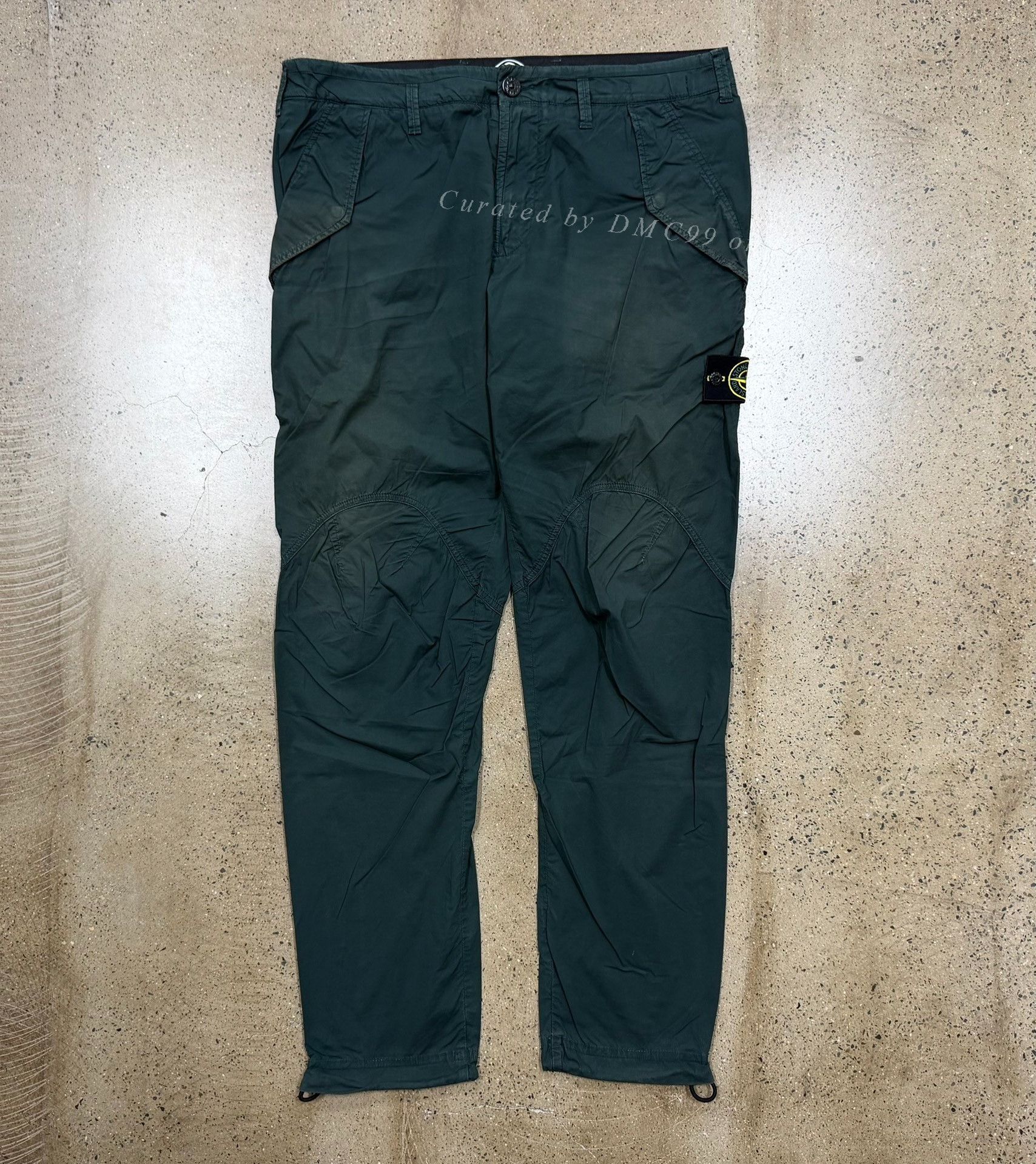 Stone Island Stone Island Green Cargo Pants W34 Size US 34 / EU 50 - 1 Thumbnail