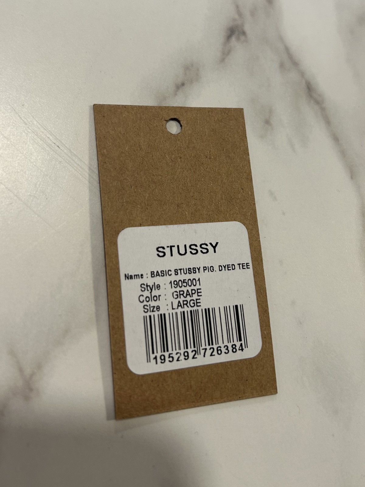Stussy Stussy Classic Dyed Pigment Tee Size US L / EU 52-54 / 3 - 6 Thumbnail