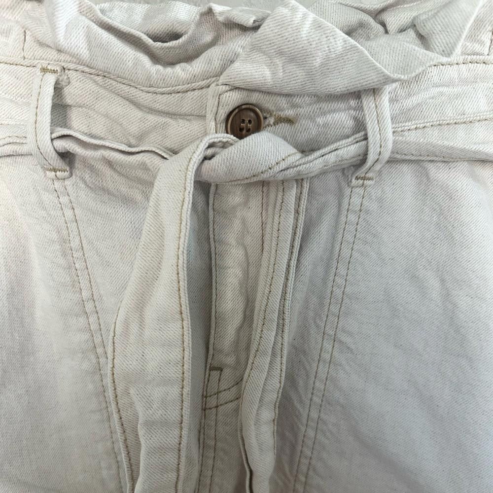 Free People Free People Splendor in the Grass Paper Bag Skirt Oatmeal 6 Size 28" / US 6 / IT 42 - 5 Thumbnail